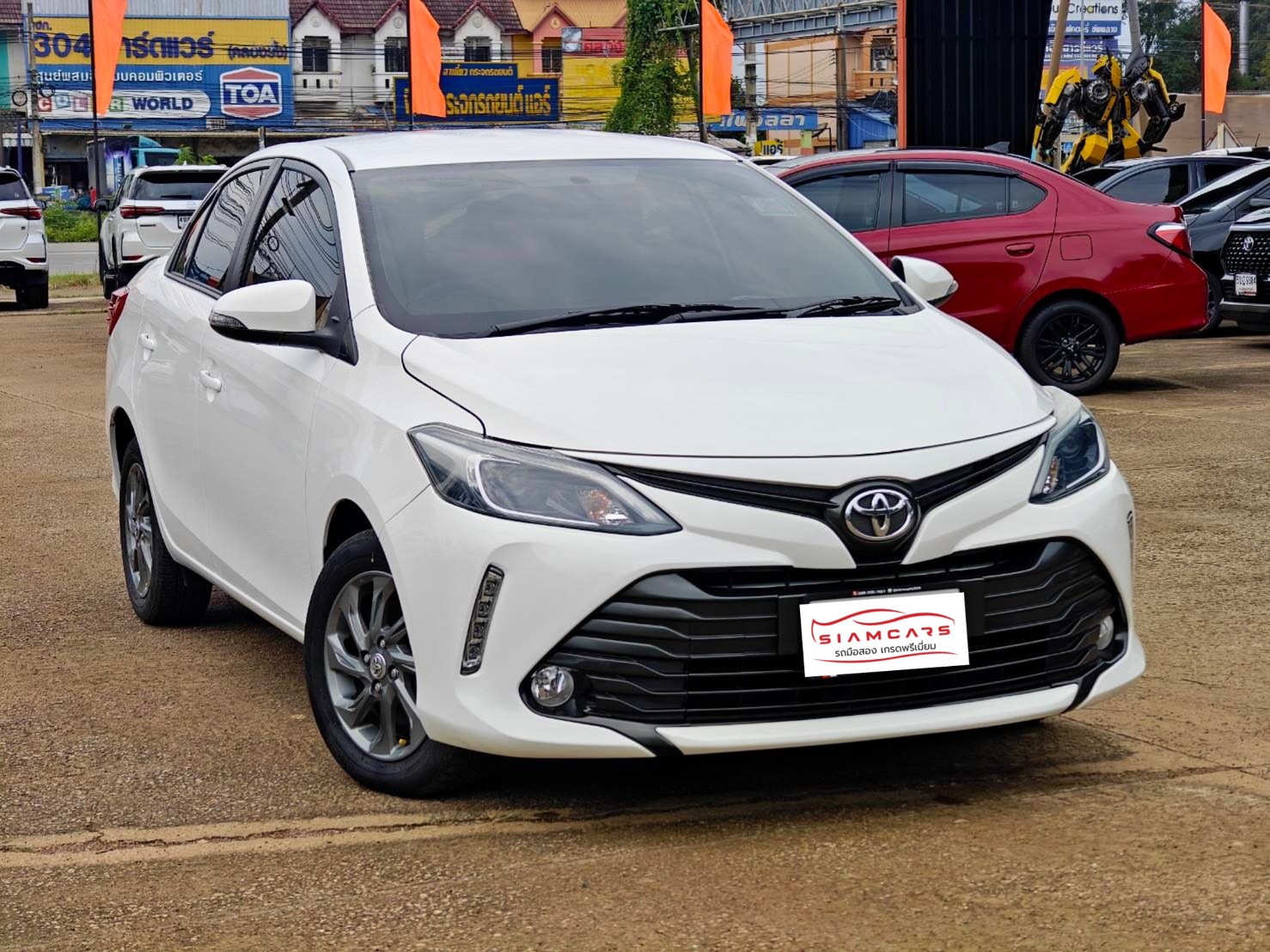 Toyota Vios 1.5 Mid Sedan AT ปี 2021